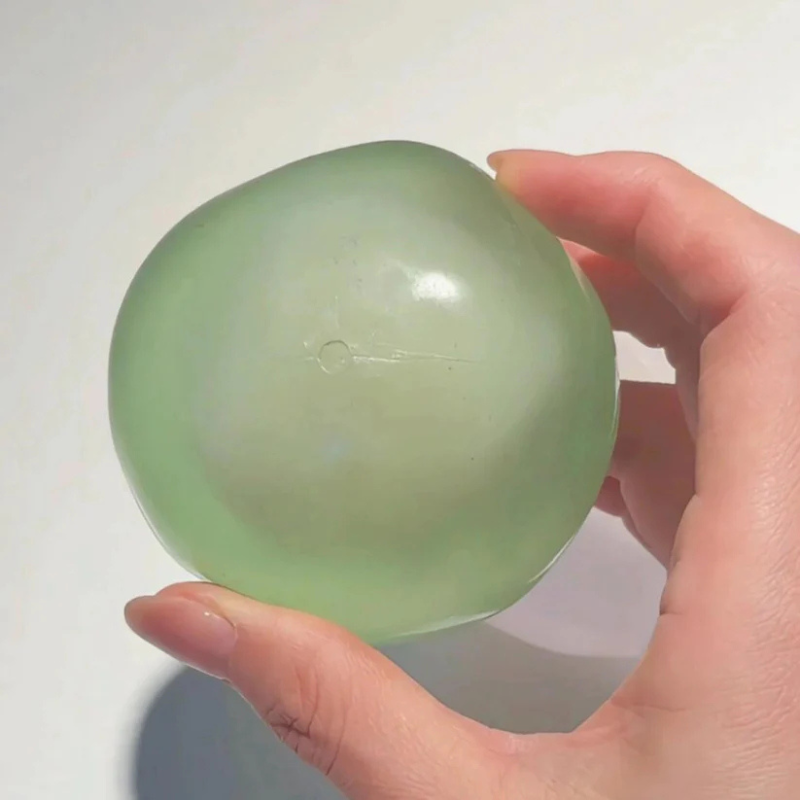 DIY Coconut Oil Sandwich Squishy Ball