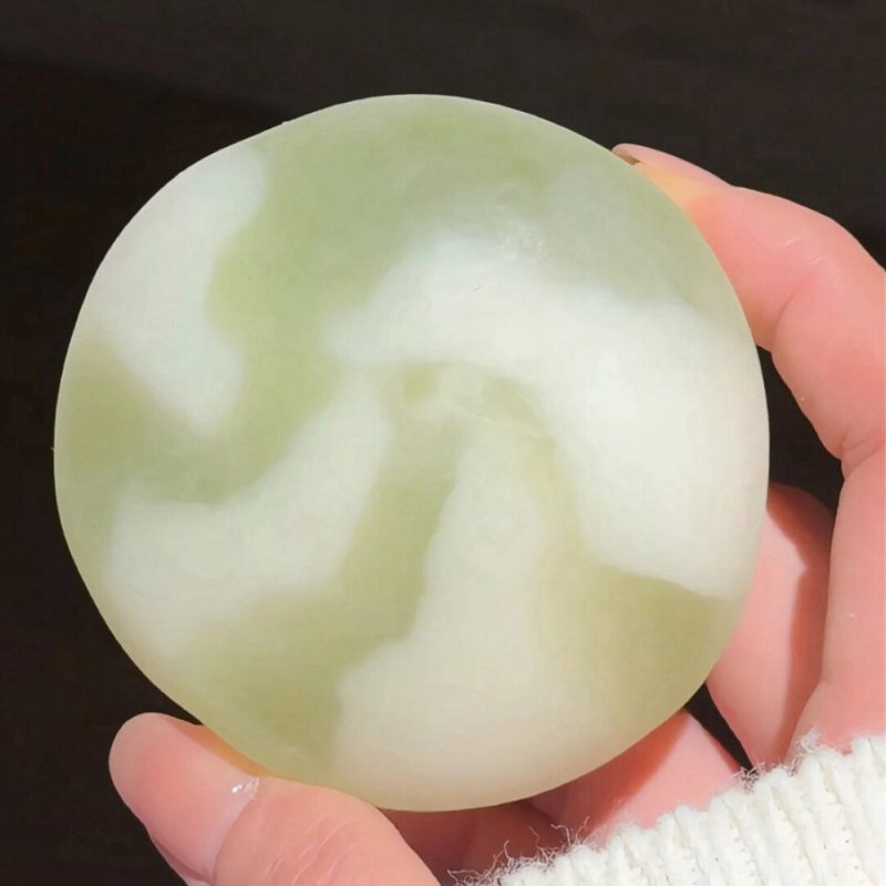 DIY Coconut Oil Patchwork Squishy Ball