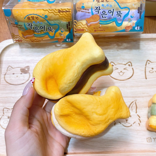Mini Fish Roe Squishy Toy Slow Rising Mochi Stress Relief Toy