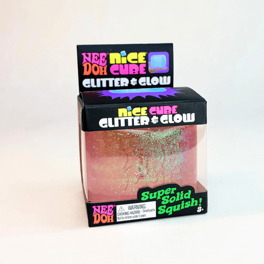 NeeDoh Nice Cube Glitter & Glow