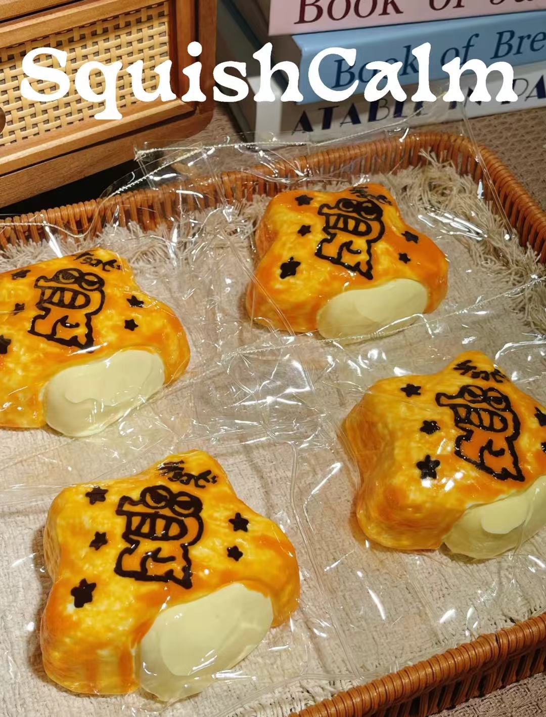 SquishCalm Realistic Bakery Squishies