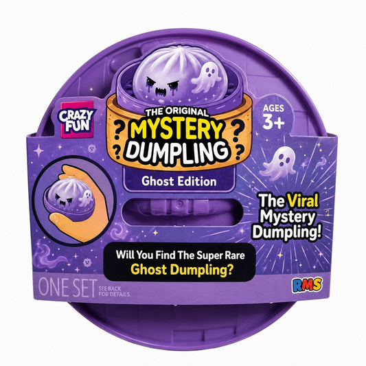 Viral Halloween Mystery Dumpling Squishy | Ghost Limited Edition