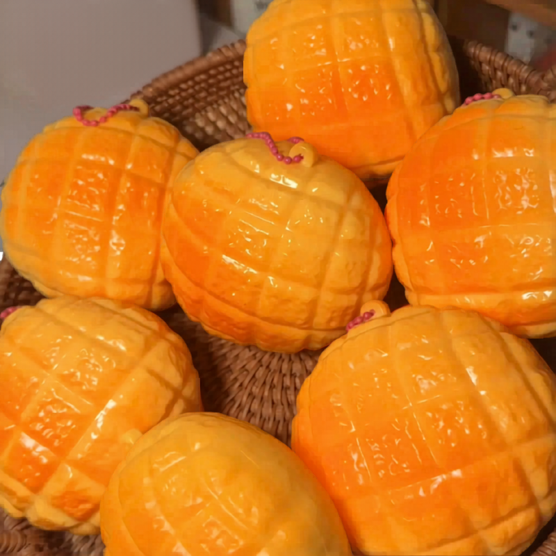 Crispy Pineapple Bun Handmade Squishy Ball