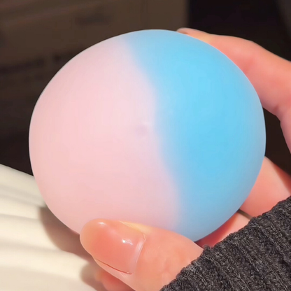 DIY Coconut Oil Patchwork Squishy Ball