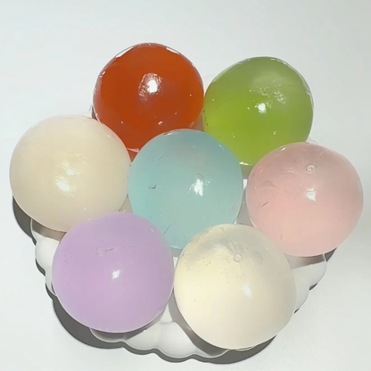 DIY Coconut Oil Handmade Squishy Ball
